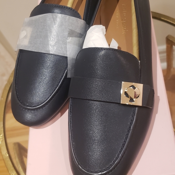 NEW kate spade shoes, size 6.5 , dark blue - Picture 4 of 6